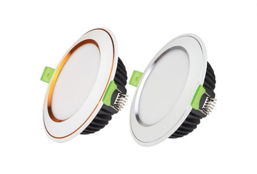 Đèn Âm Trần Diamond 10W Mặt Cong, Đổi Màu